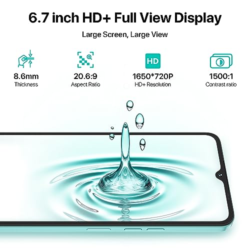 UMIDIGI A15 Smartphone 256GB 6,7 Zoll 64MP Purple