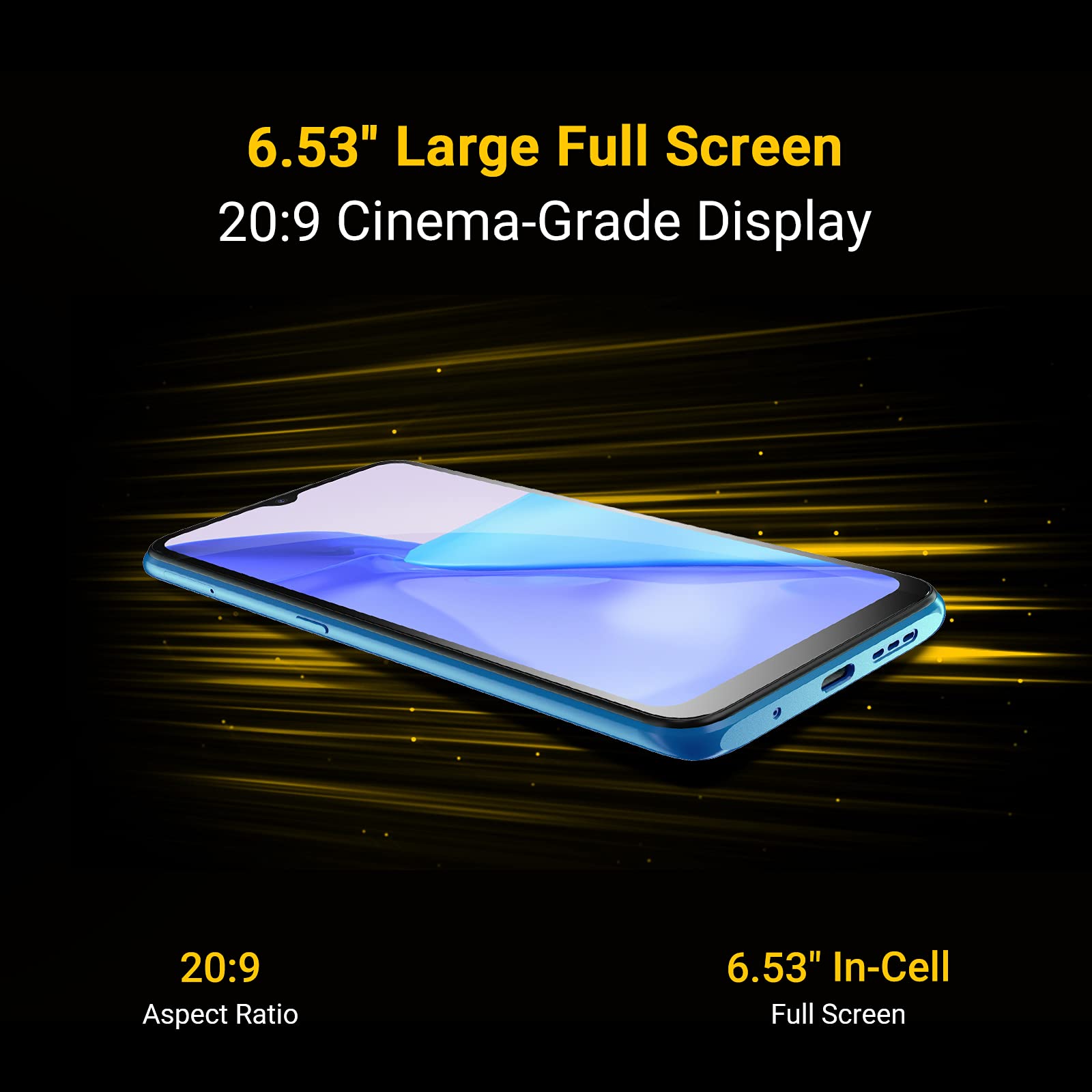 Umidigi Power 5 Smartphone 4/128GB Blau 6,53" 6150mAh