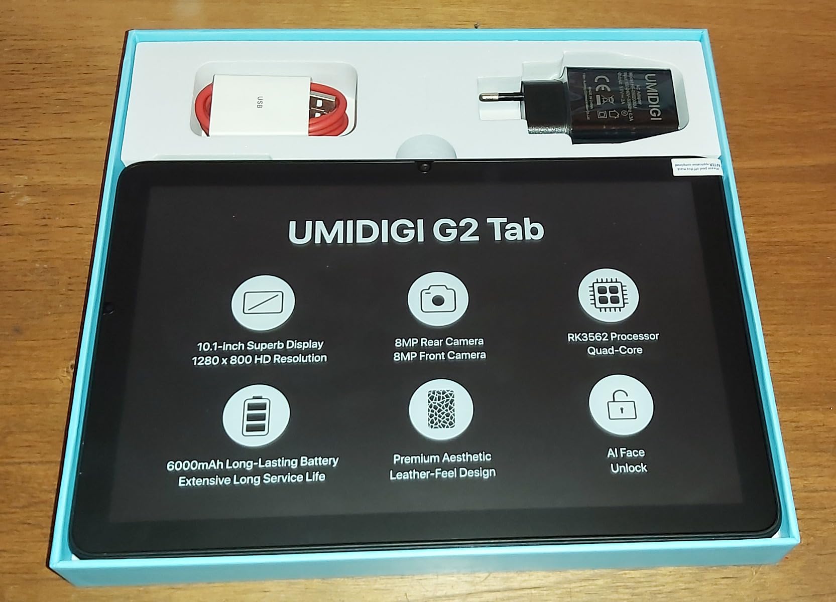 UMIDIGI G2 Tablet 10,1 Zoll Android 13 64GB WiFi