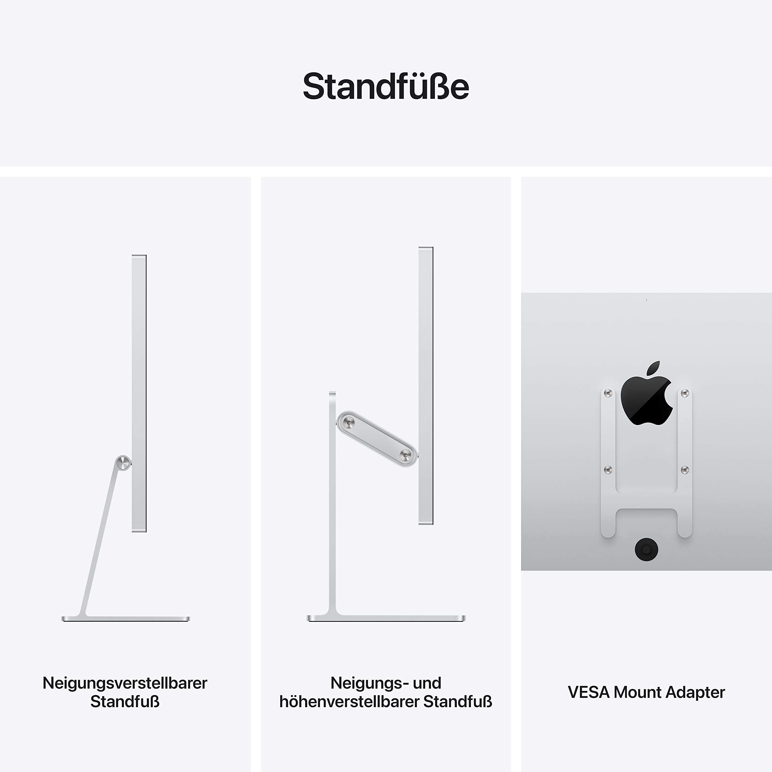 Apple Studio Display 27 5K Monitor Standardglas Neigbar