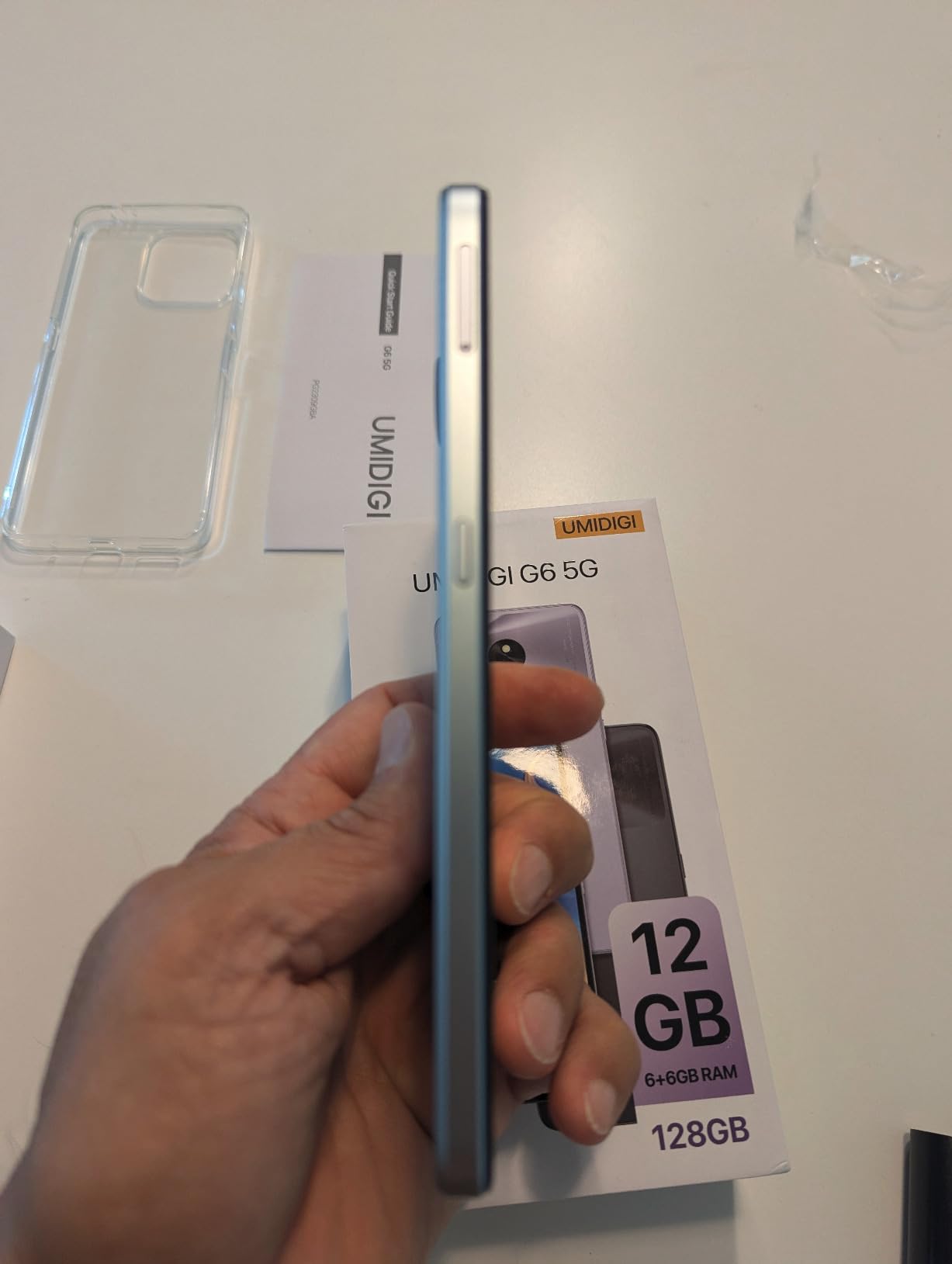 UMIDIGI G6 5G Smartphone 128GB Blau 12GB RAM 50MP